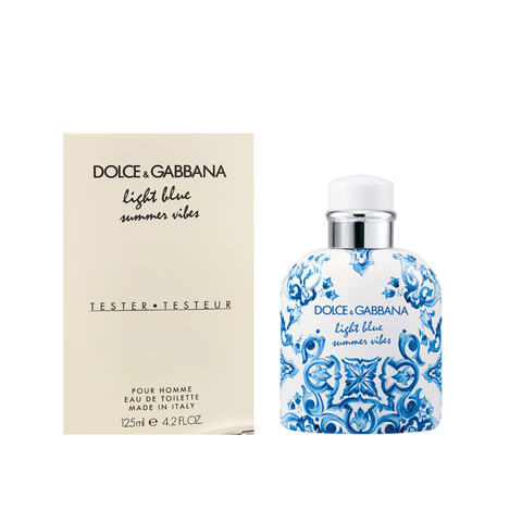Dolce & Gabbana Light Blue Summer Vibes Pour Homme EDT 125ml TESTER