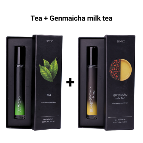 Combo 2 Ống 8.8ml BLVNC Genmaicha Milk Tea EDP + Tea EDP