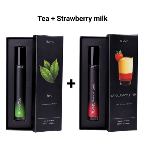 Combo 2 Ống 8.8ml BLVNC Strawberry Milk EDP + Tea EDP
