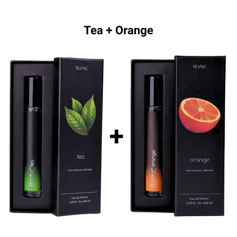 Combo 2 Ống 8.8ml BLVNC Orange EDP + Tea EDP