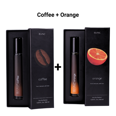 Combo 2 Ống 8.8ml BLVNC Coffee EDP + Orange EDP