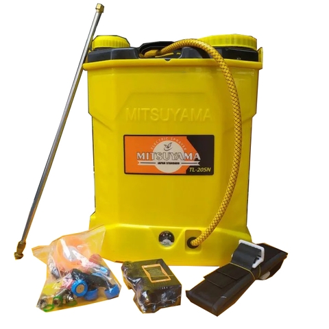 Bình phun xịt chạy điện 20L Mitsuyama TL-20SN pin lithium