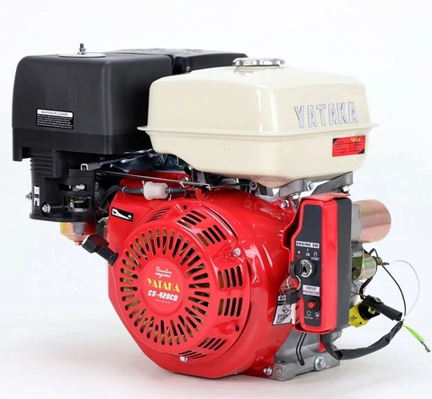 Động Cơ Xăng 15Hp Yataka CS-420CD Tua Chậm Có Đề