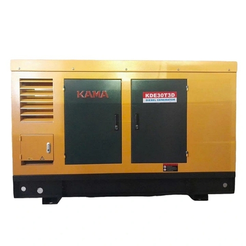 Máy Phát Điện Chạy Dầu 25Kw Kama KDE30T3D