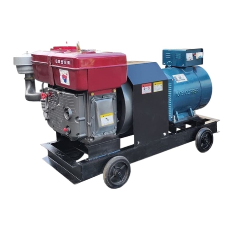 Máy Phát Điện Đầu Nổ Đông Phong 40HP 30KW (D40 Mát Nước, Đề)
