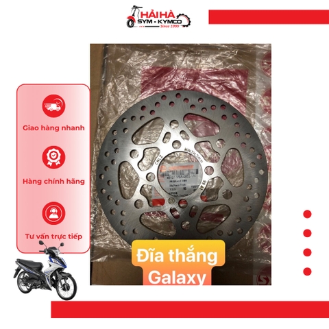 Đĩa thắng trước/ Đĩa phanh trước xe Galaxy [Chính hãng SYM]