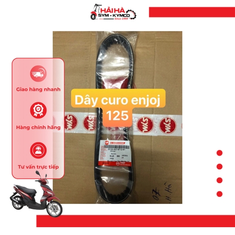 Dây curoa xe Enjoy 125cc mã KAD [Chính hãng SYM]