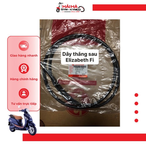 Dây thắng/ Dây phanh sau xe Elizabeth FI mã VUA [Chính hãng SYM]