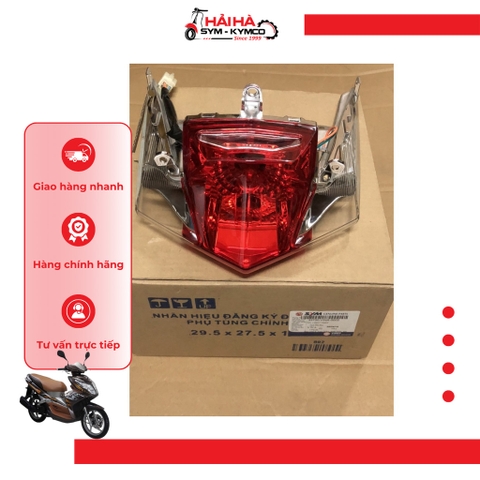 Cụm đèn sau/ bộ đèn đuôi/ bộ đèn lái xe Joyride mã VWA [Chính hãng SYM]