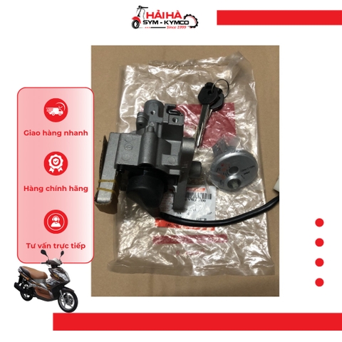 Ổ khóa/ Bộ ổ khóa và công tắc máy xe Joyride mã VWA [Chính hãng SYM]