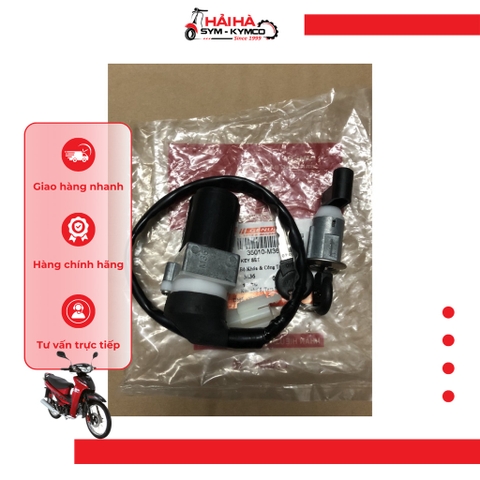 Ổ khóa/ Bộ ổ khóa và công tắc máy xe Magic mã M36 [Chính hãng SYM]