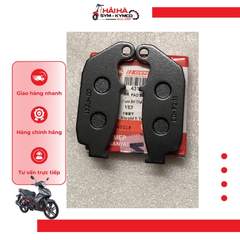 Bố dĩa sau/Bố thắng đĩa sau xe StarX [SYM] [Chính hãng SYM]