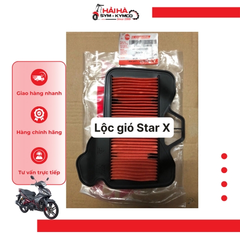 Lọc gió/ Tấm lọc gió xe StarX mã VE1 [Chính hãng SYM]