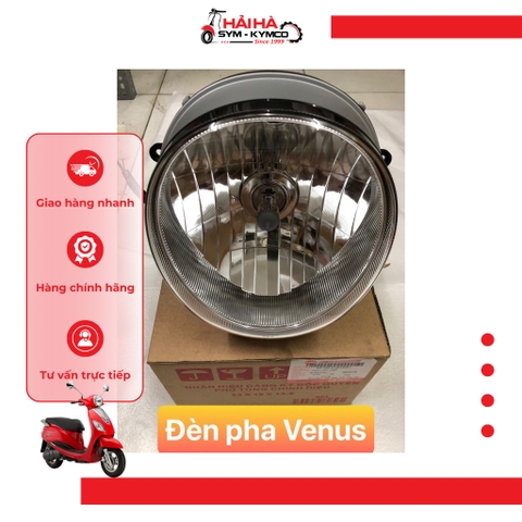 Đèn pha/ Bộ đèn trước xe Venus mã VJ3 [Chính hãng SYM]