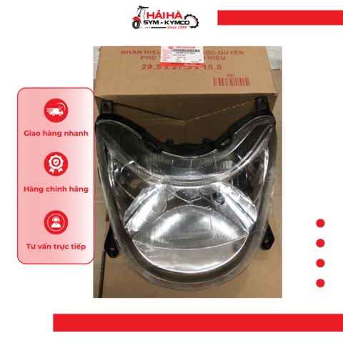 Đèn pha/ Bộ đèn trước xe Victoria 2007 mã VT1 [Chính hãng SYM]