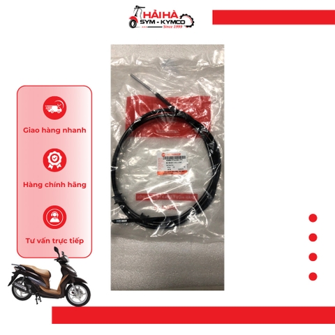 Dây thắng sau/ Dây phanh sau thắng đùm xe Shark [Chính hãng SYM]