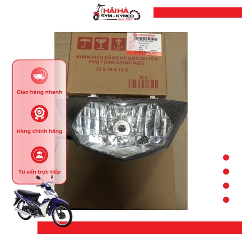 Đèn pha/ Bộ đèn trước xe Elegant1 mã SA5 [Chính hãng SYM]