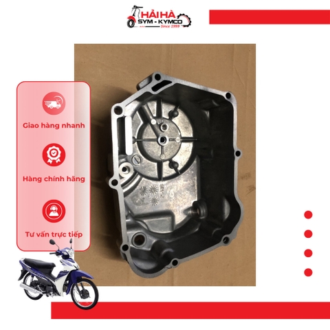 Nắp máy phải xe Elegant 50cc mã SE1 [Chính hãng SYM]