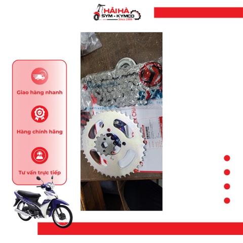 Nhông sên dĩa xe Elegant 50cc [Chính hãng SYM]