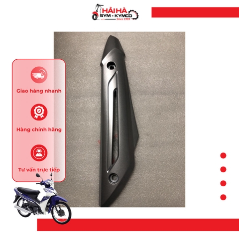 Vĩ bô/ Tấm cách nhiệt ống xả xe Elegant 50cc [Chính hãng SYM]