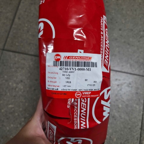 Vỏ trước sau Xe Elite (90/90/10) [CHÍNH HÃNG SYM]