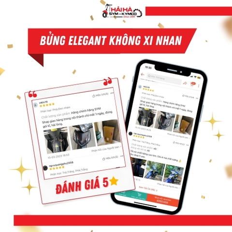 Bửng xe Elegant mã SAF KHÔNG XI NHAN [Chính hãng SYM]