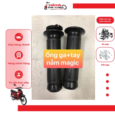 Ống ga và tay nắm xe Magic mã M36 [Chính hãng SYM]
