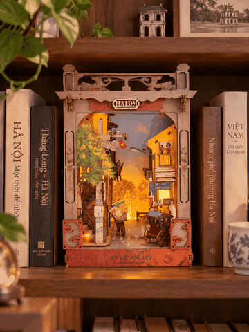 MÔ HÌNH PHỐ CỔ HÀ NỘI DIY - HALOM OLD QUARTER HANOI