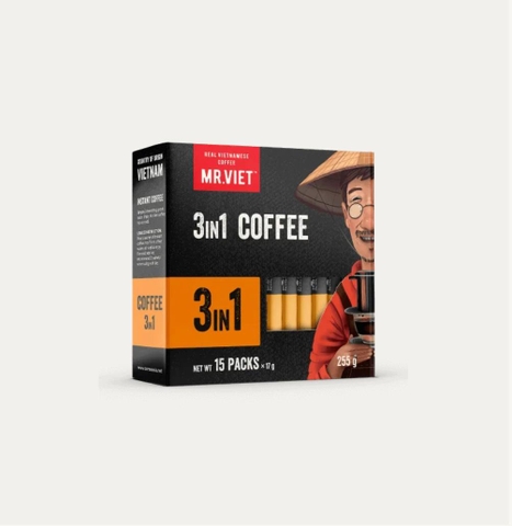 Combo MR.VIET Cà phê Hòa Tan 3 trong 1 (32 hộp)