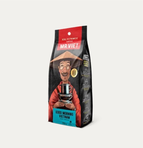 MR.VIET Good Morning Vietnam - Cà Phê Rang Xay Túi 250g