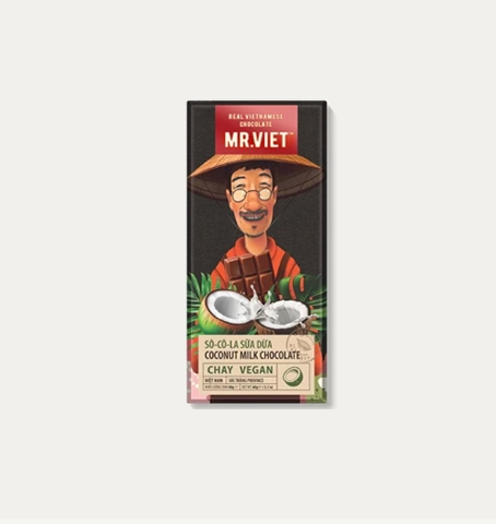 MR.VIET Sô cô la Sữa Dừa 60g