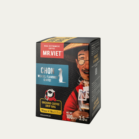 MR.VIET Cà Phê Hương Chồn- Cà Phê Phin Giấy 100g