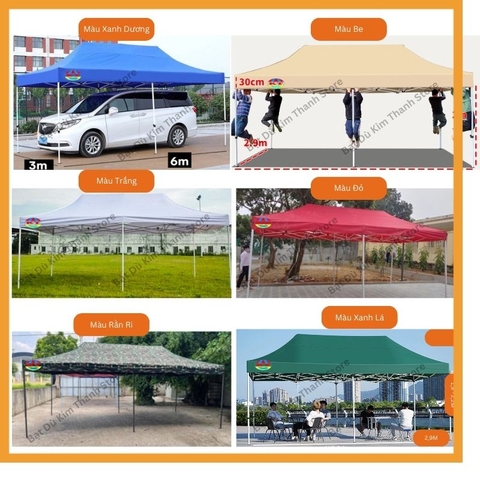 Cách Dựng, Dùng Và Bảo Quản Nhà Bạt Gấp Gọn