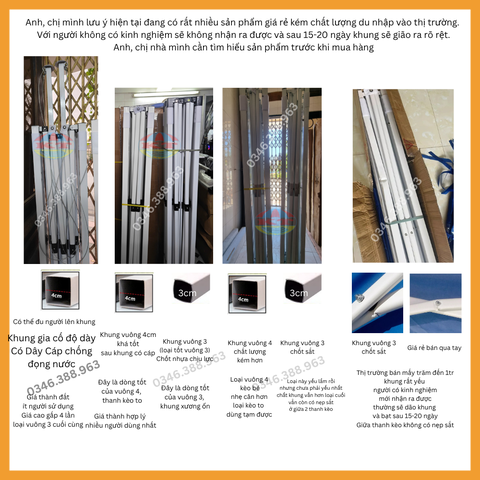 Giá Nhà Bạt Gấp Gọn Phụ Thuộc Những Gì