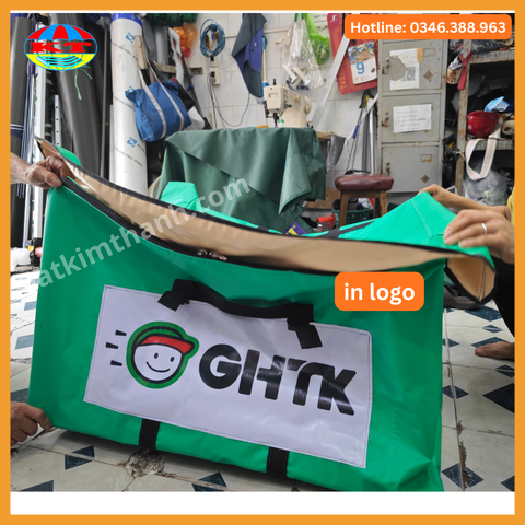 Túi Bạt Dày Đựng Hàng Theo Yêu Cầu