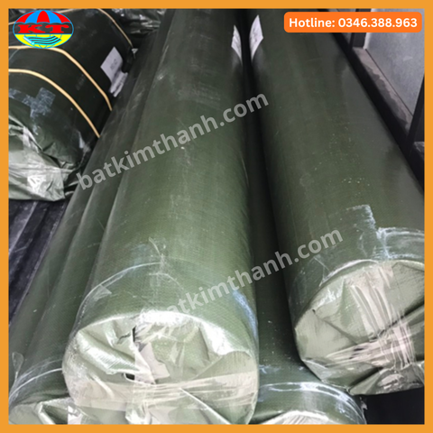 Bạt Dứa Xanh Rêu 2 Mặt
