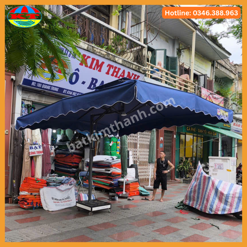 Ô Lệch Tâm Hợp Kim Nhôm 3,5M x 3,5M (Gia Công)