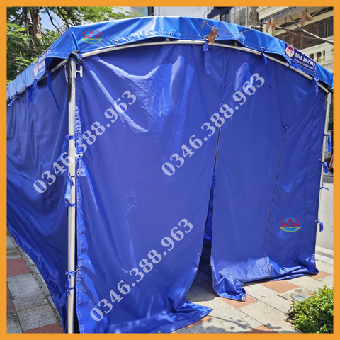 Nhà Mái Vòm Kích Thước 3M x 6M (Có Rèm Che Xung Quanh)