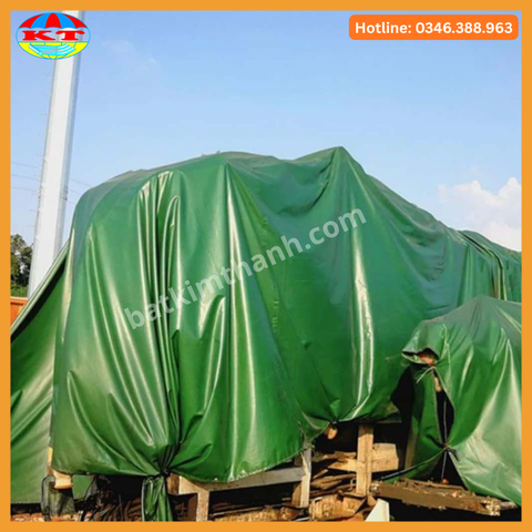 Bạt Dứa 1 Mặt Xanh Lá, 1 Mặt Rêu