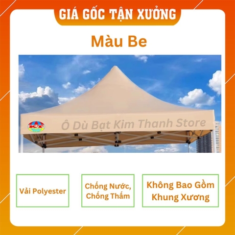 [Bạt Thay Thế] Tấm Bạt Mái Nhà Bạt 3M x 3M; 2,5M x 2,5M; 2M x 3M; 3M x 4,5M; 3M x 6M, 2M x 2M (chưa bao gồm khung xương)