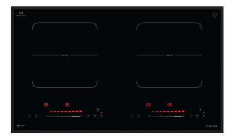 Bếp từ đôi Spelier STL 510 S – Dual Core Inverter, Booster 2400W