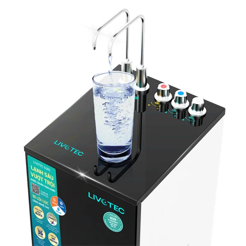 Máy lọc nước nóng lạnh KAROFI Livotec 628S – 10 lõi lọc