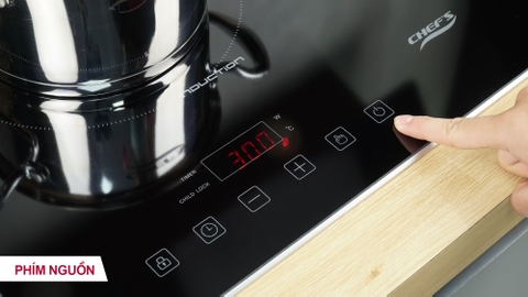 Bếp từ đôi Chef's EH-DIH321 - Thiết kế âm nổi linh hoạt