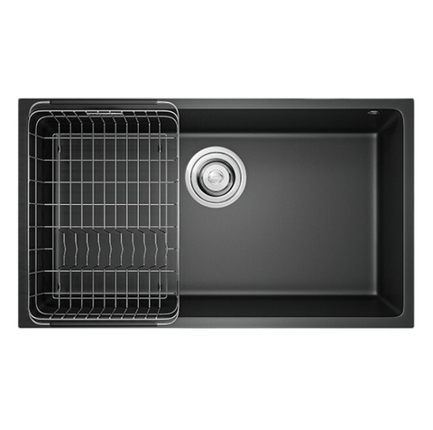 Chậu rửa bát đá Granite Konox Naros 760S Black