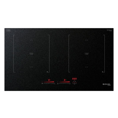 Bếp Từ Kocher X-Nano 8 Plus nhập Đức, Kính Pháp tinh thể Nano Chống Xước