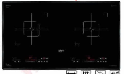 Bếp Từ Đôi KAFF KF-FL682II NEW PLUS - Schott Ceran & Half-Bridge Đỉnh Cao