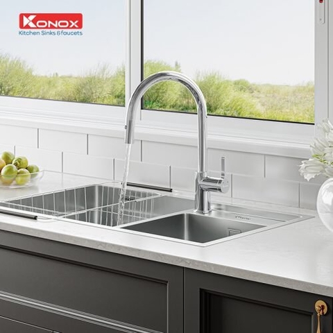 Vòi rửa bát Konox Alto Chrome