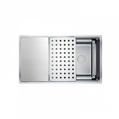 Chậu rửa bát Workstation Undermount KN8644SU Dekor | Inox 304 chống xước