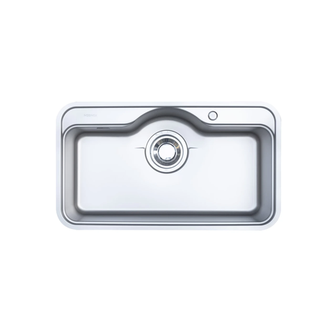 Chậu rửa bát 1 hố Nobinox ROSA NN995D - Kích thước lớn 880mm