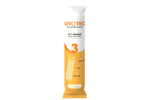 Lõi PPD 10 trắng trơn (Livotec) ( MCPP) (Lõi số 3)